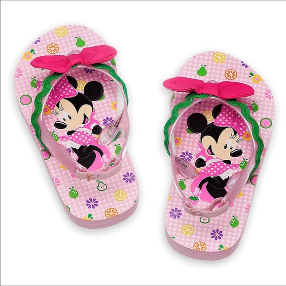 minnie mouse flip flops